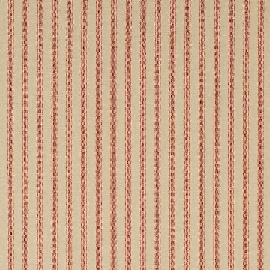 Colefax and Fowler Stoff Claude Stripe Red
