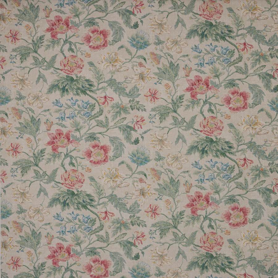 Colefax and Fowler Stoff Tapestry Garden Pnk Grn