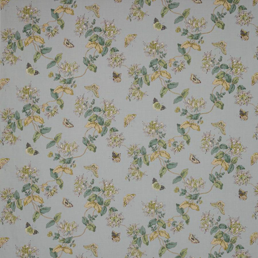Colefax and Fowler Stof Honeysuckle — Ashdown Old Blue