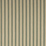 Colefax and Fowler Stoff Romaine Stripe Teal