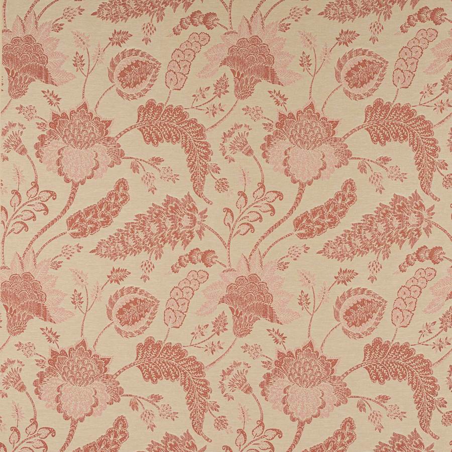 Colefax and Fowler Sereni Red -kangas