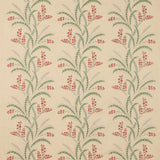 Colefax and Fowler Fabric Melrose Forest Red