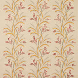 Colefax and Fowler Fabric Melrose Ochre Coral