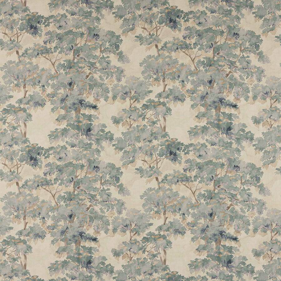 Colefax and Fowler Stoff Arbour Old Blue