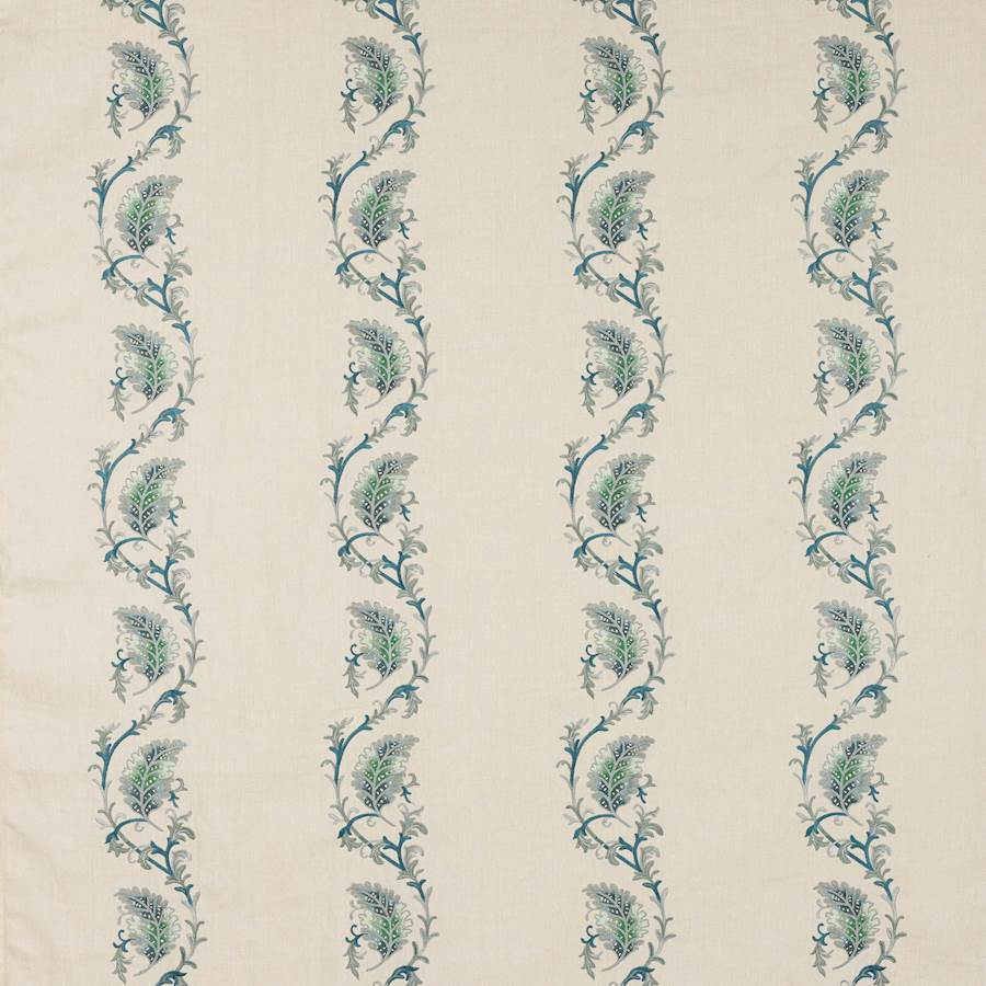 Colefax and Fowler Fabric Leona Blue