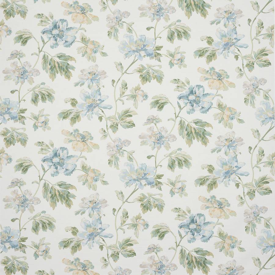 Bettina Blue/Green — Colefax & Fowler stof
