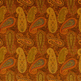 Peregrine Paisley Velvet H Spice Stoff