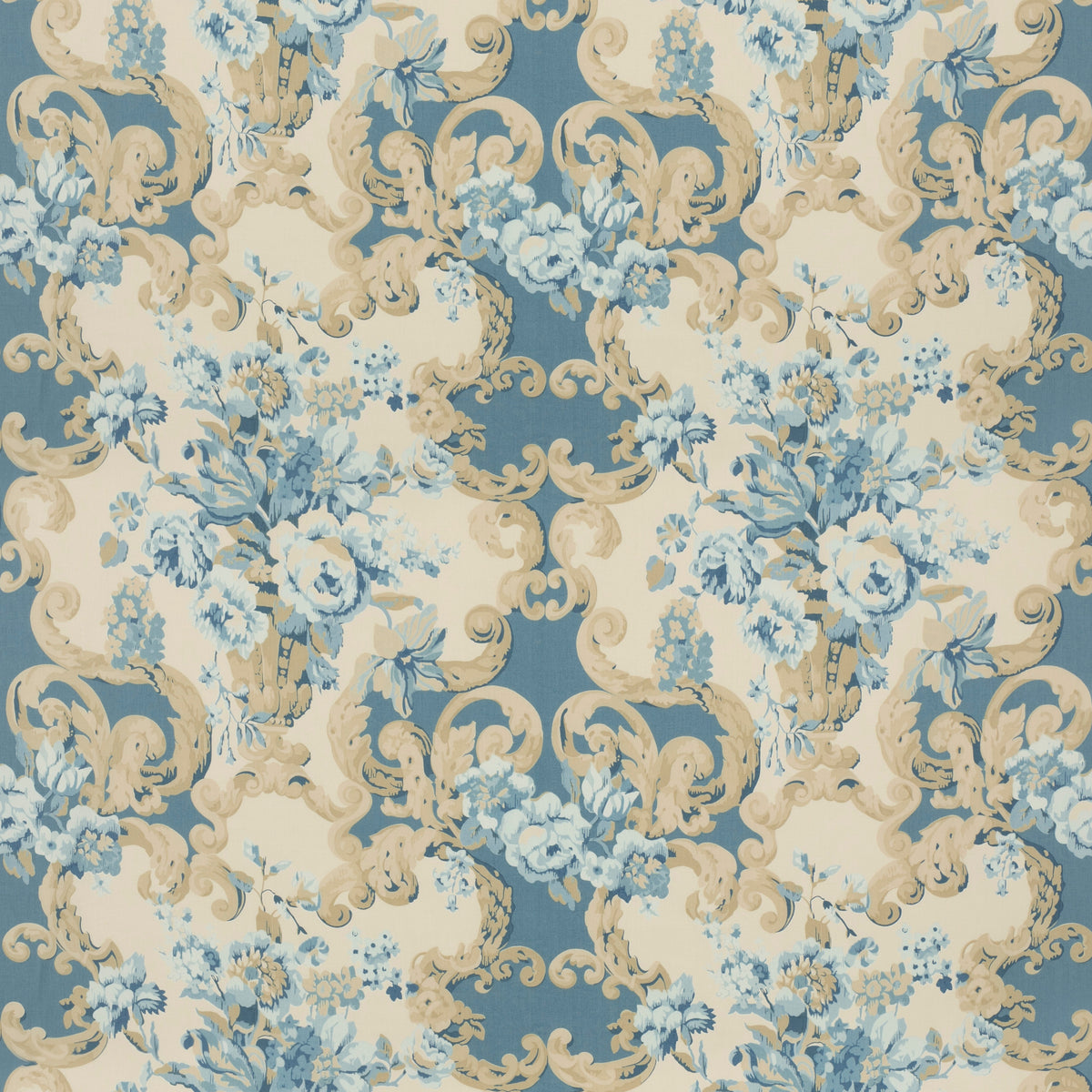 Floral Rococo H -kangas
