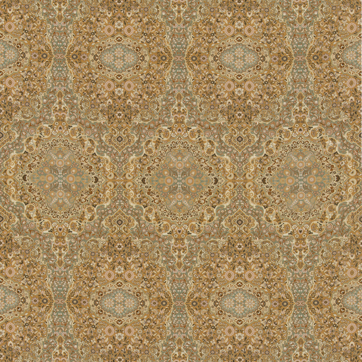 Woodland Paisley H Ochre stof