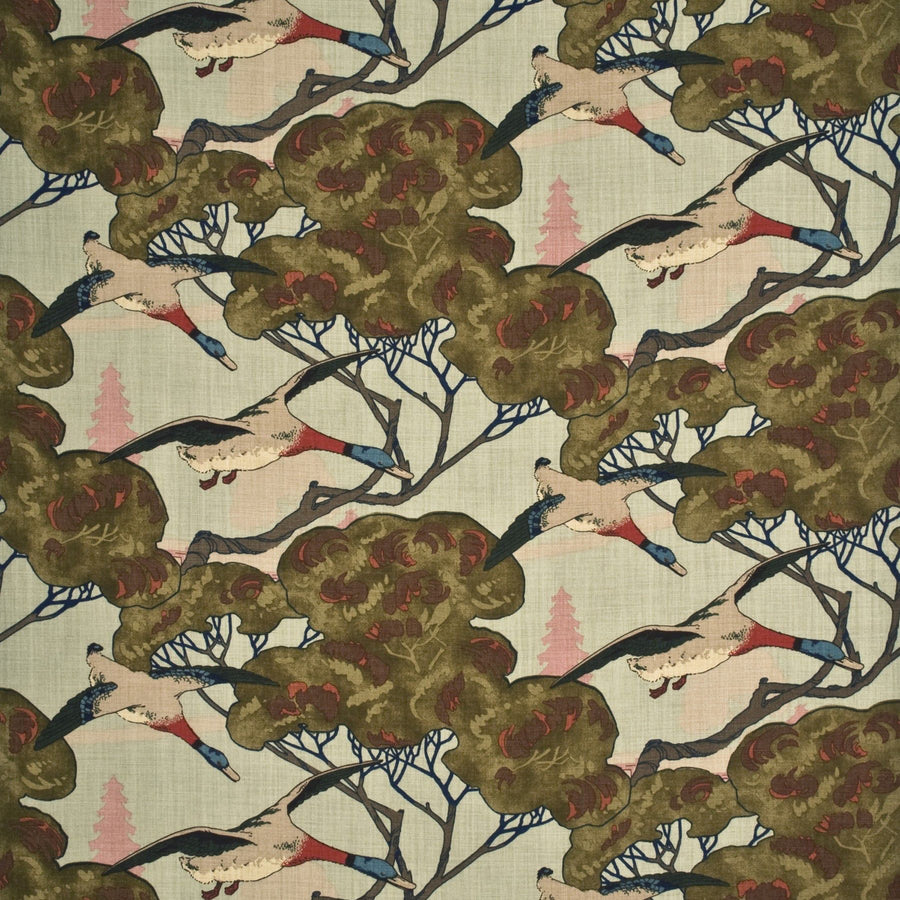 Flying Ducks H Fabric — Mulberry Home