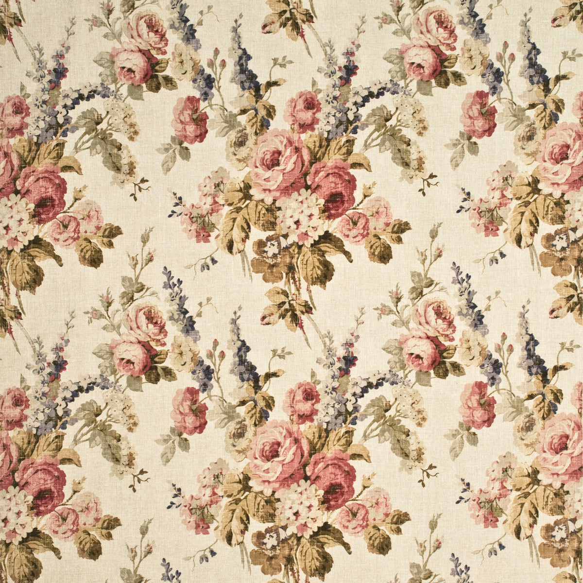 Vintage Floral J Antique/Rose fabric
