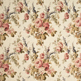 Vintage Floral J Antique/Rose fabric