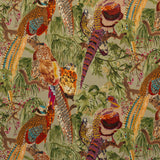 Game Birds Velvet H Stoff