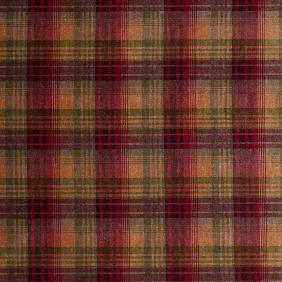 Velvet Ancient Tartan H Stof — Mulberry Home