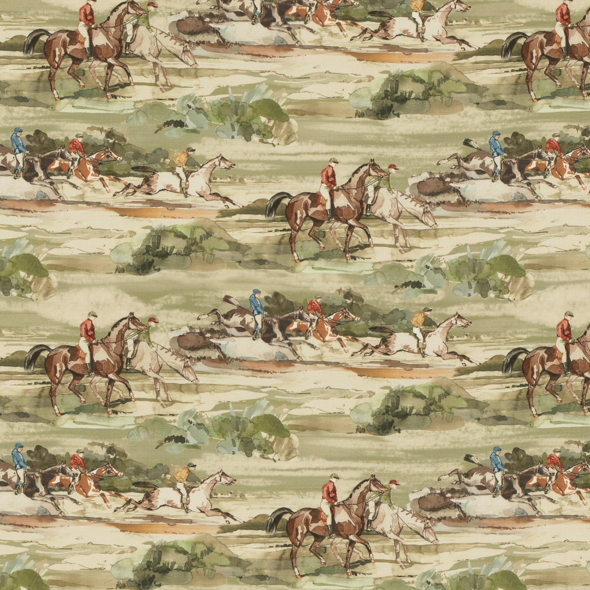 Morning Gallop Linen a Antique stof