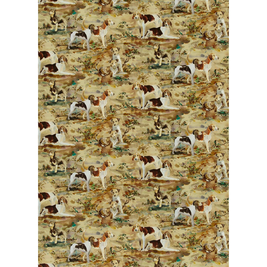 Mulberry Hounds Velvet Y Stof — Mulberry Home