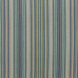 Tapton Stripe R Teal/Indigo fabric