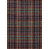 Nevis a Teal/Sienna/Mauve fabric