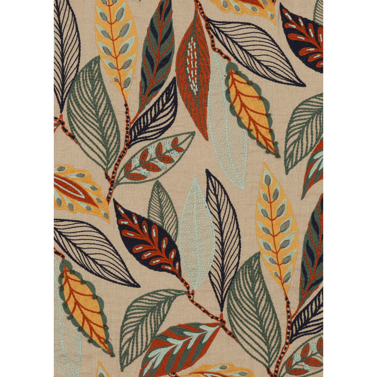 Forest Leaves H Fabric