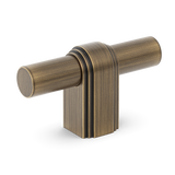 Armac Martin Gaumont T-bar handle – Satin antique, satin lacquer