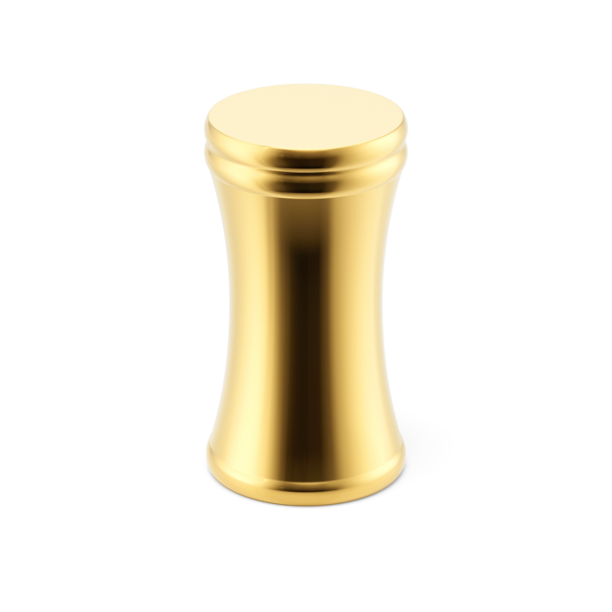 Armac Martin Grove Bamboo Thumb Knob – Polished brass, lacquered