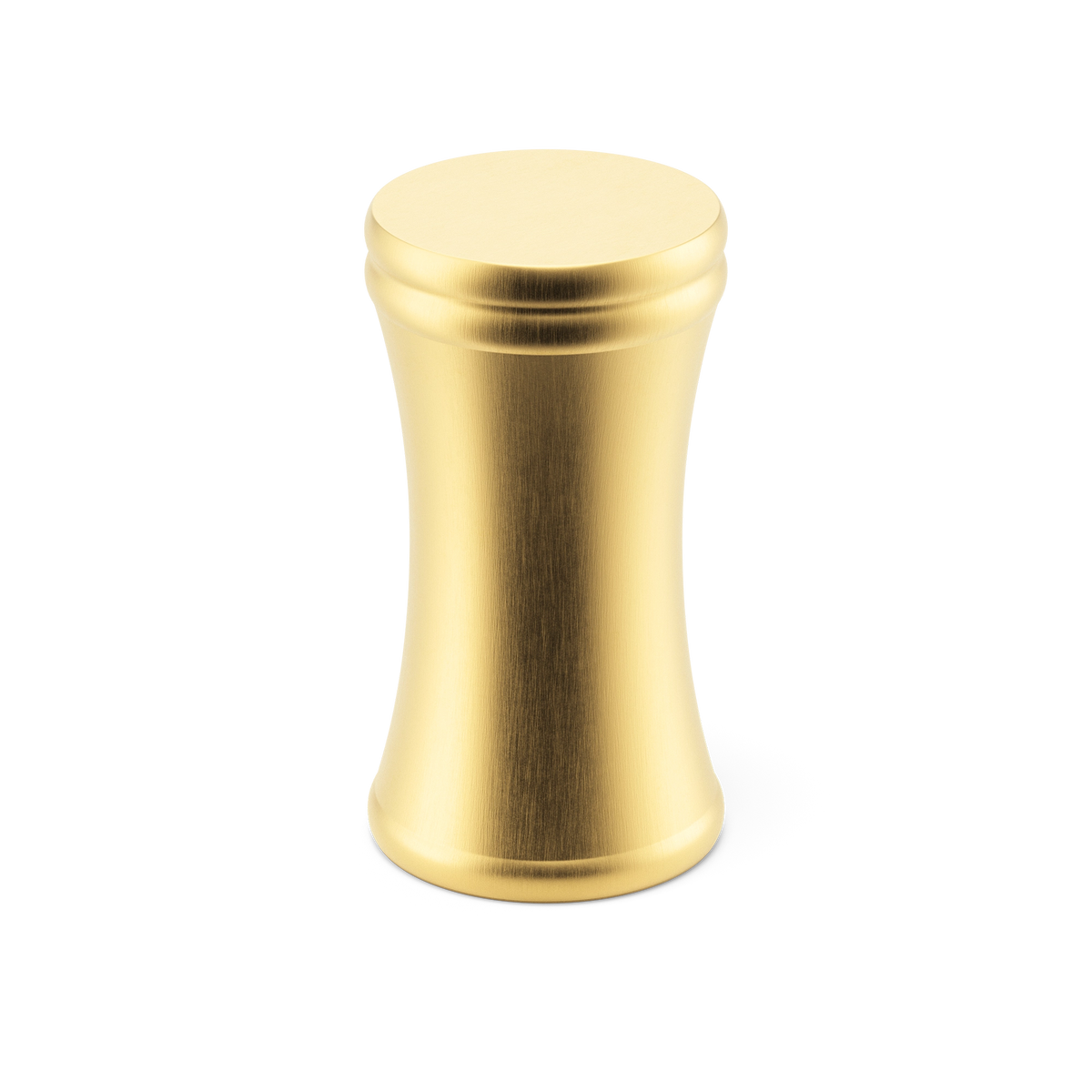Armac Martin Grove Bamboo Thumb Knob – Satin brass, lacquered