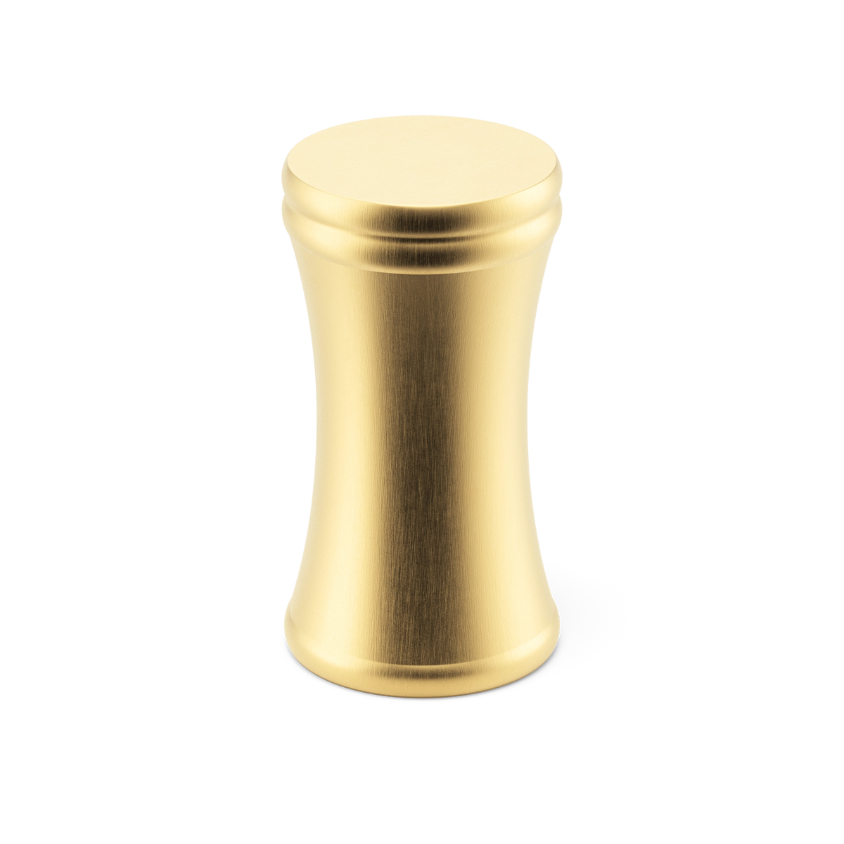 Armac Martin Grove Bamboo Thumb Knob – Satin Brass, satin lacquer