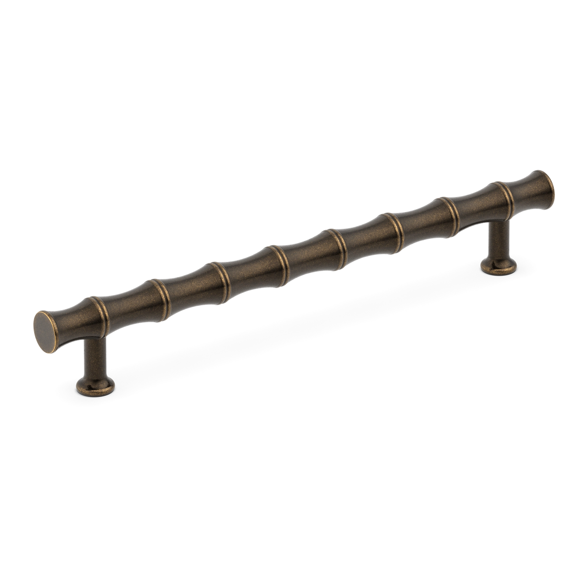 Armac Martin Grove Bamboo Cabinet Handle – Dark antique brass