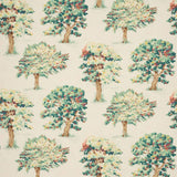 Sylvan Tree Aqua — Jane Churchill stof