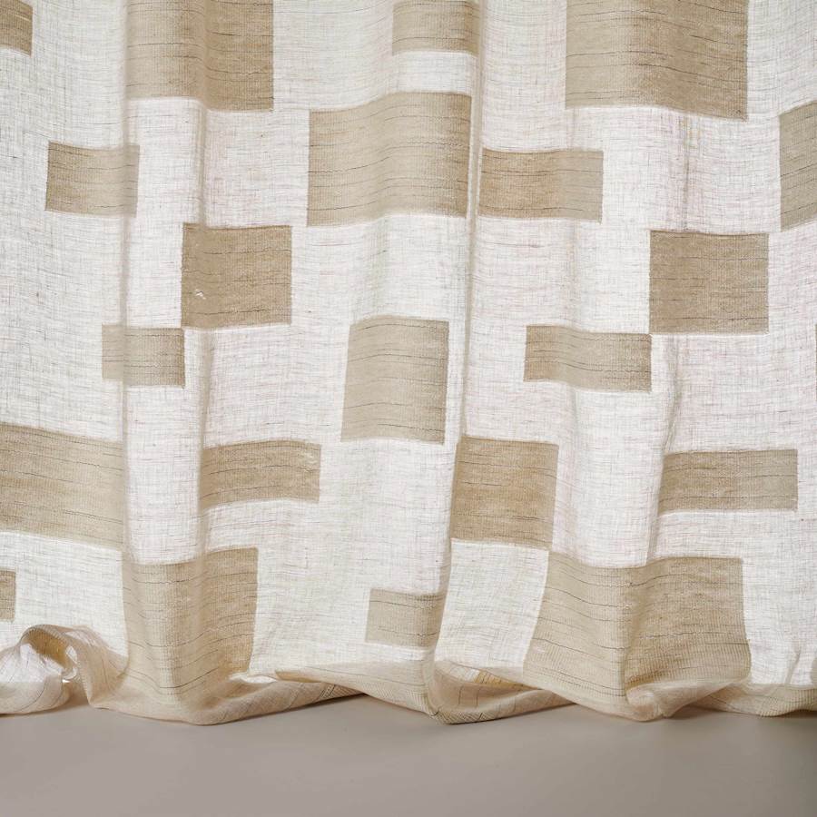 Larsen Tyg Blocks Linen