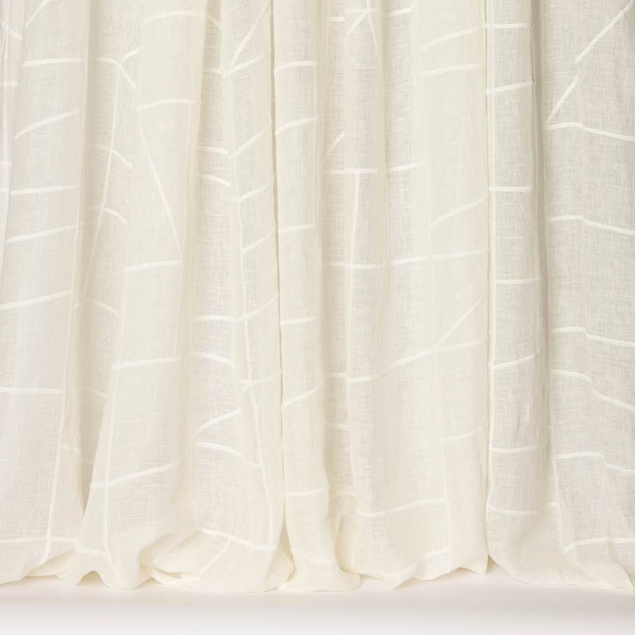 Larsen Stoff Sakai White