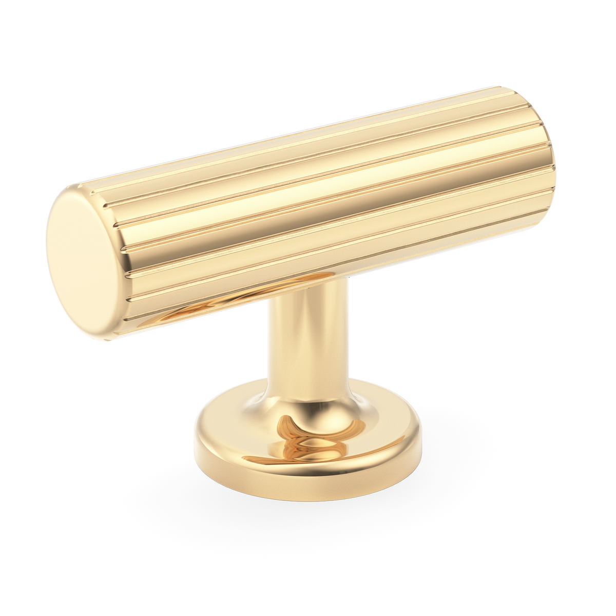 Armac Martin Leebank T-bar Griff – Poliertes Messing, unlackiert