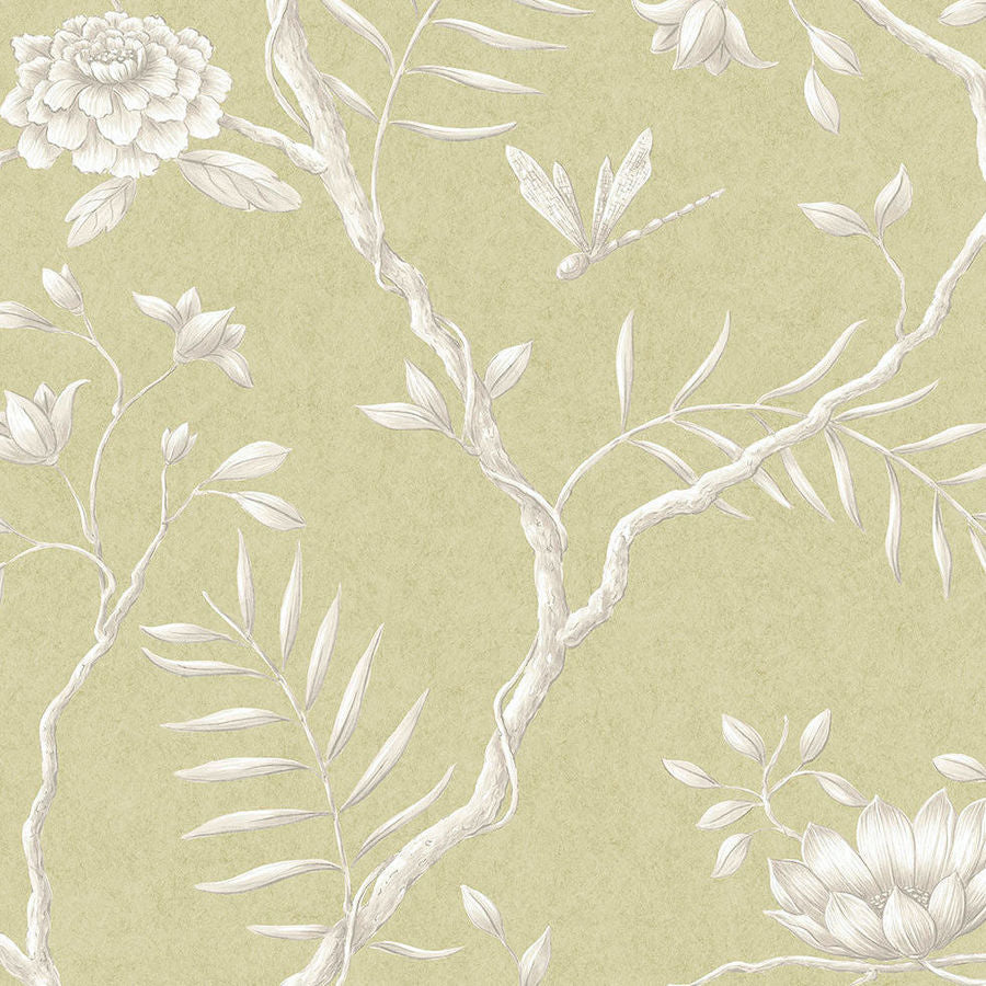 Jasper Peony Beech — Lewis & Wood wallpaper sample