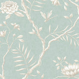 Jasper Peony Green Glaze — Lewis & Wood wallpaper sample