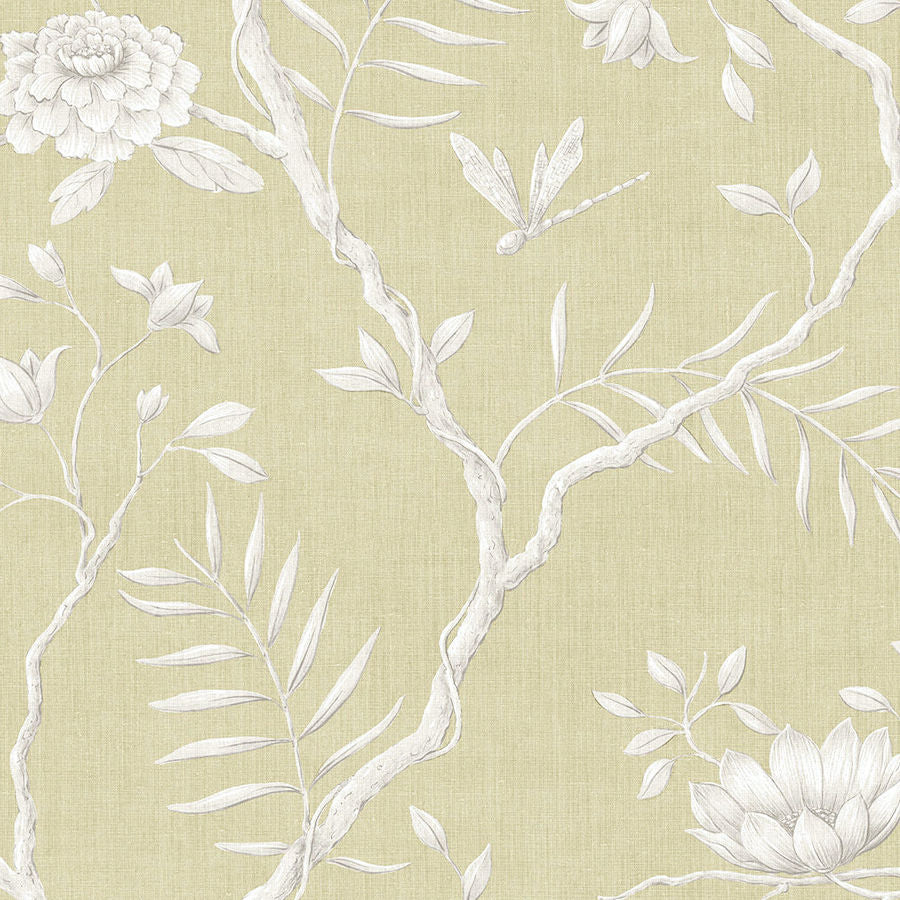 Jasper Peony Mimosa — Lewis & Wood wallpaper sample