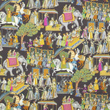 Manuel Canovas Stoff Kalinda Paon