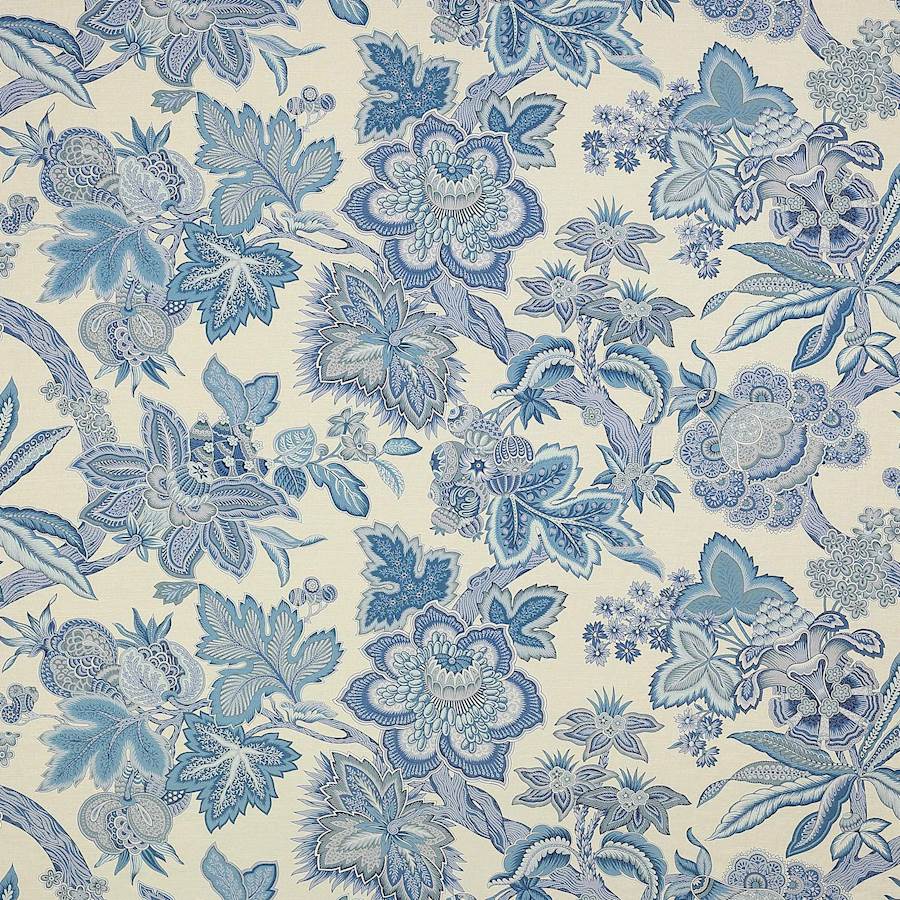 Manuel Canovas Stoff Mysore Saphir