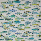 Manuel Canovas Tyg Fidji Aqua