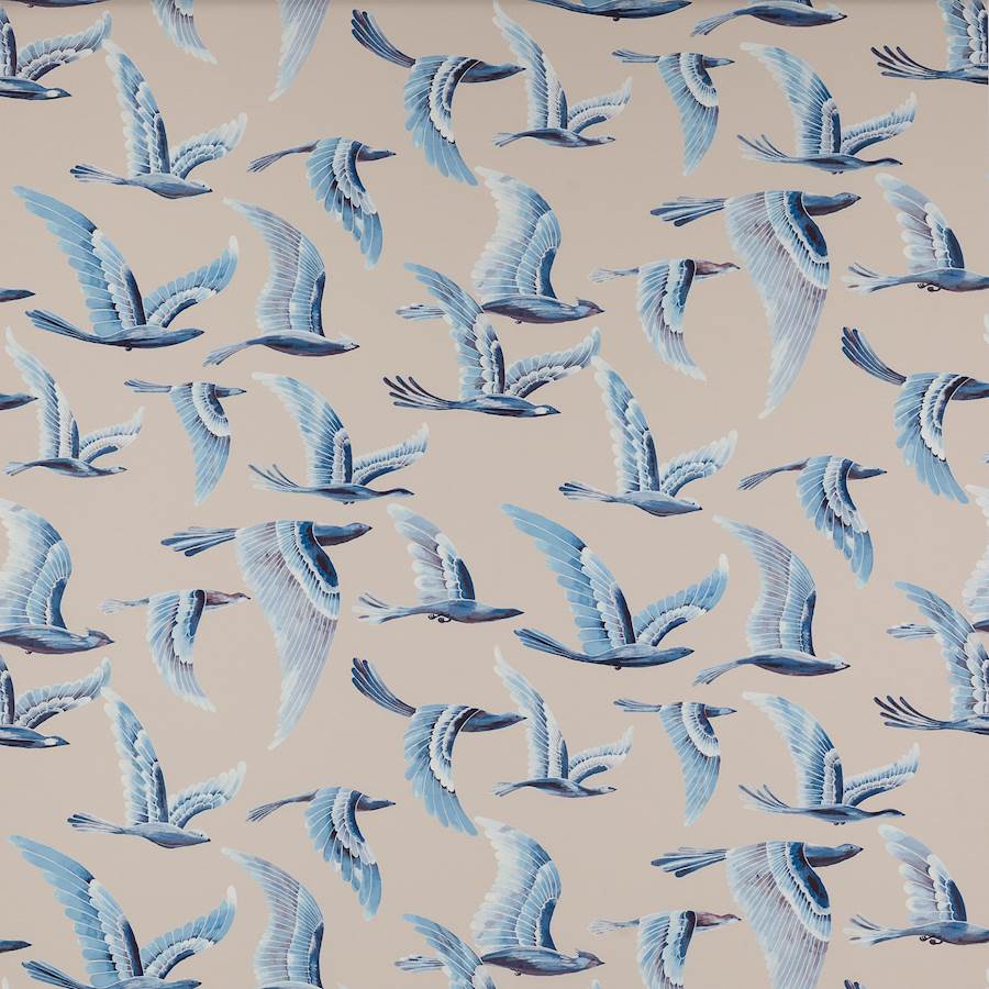Manuel Canovas Fabric Hydra Ciel