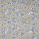 Manuel Canovas Tyg Pondichery Taupe