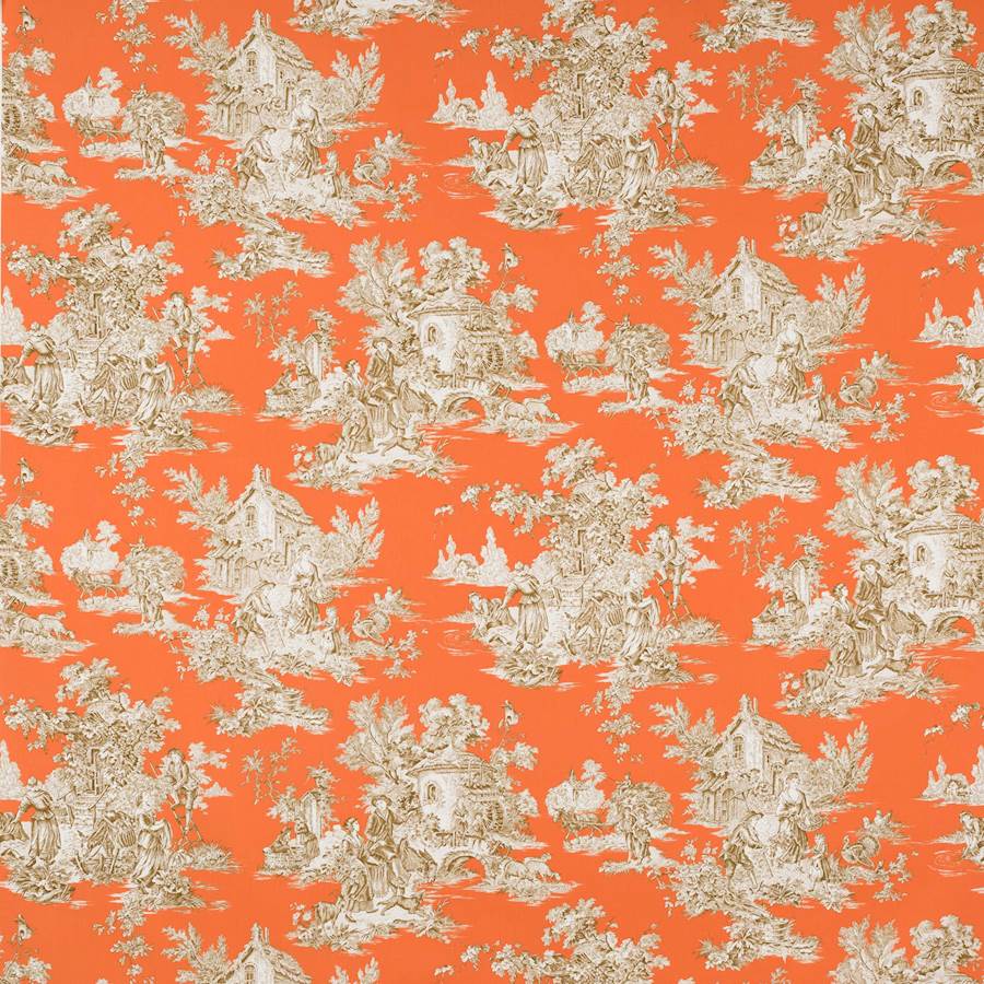Manuel Canovas Tyg Campagne Corail