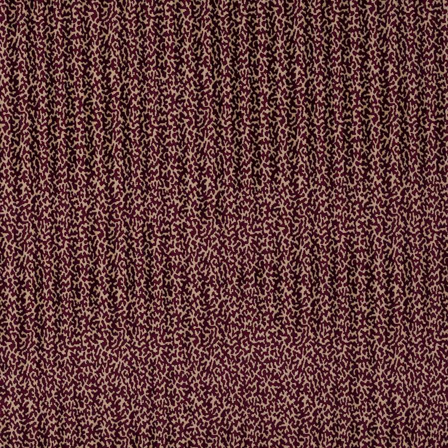 Manuel Canovas Stof Velours Moorea Prune