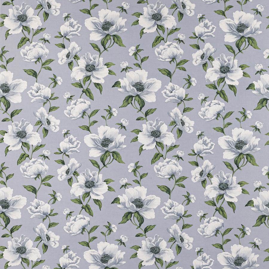 Manuel Canovas Tyg Bianca Celeste