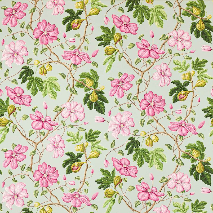 Manuel Canovas Stof Castellane Rose Aqua