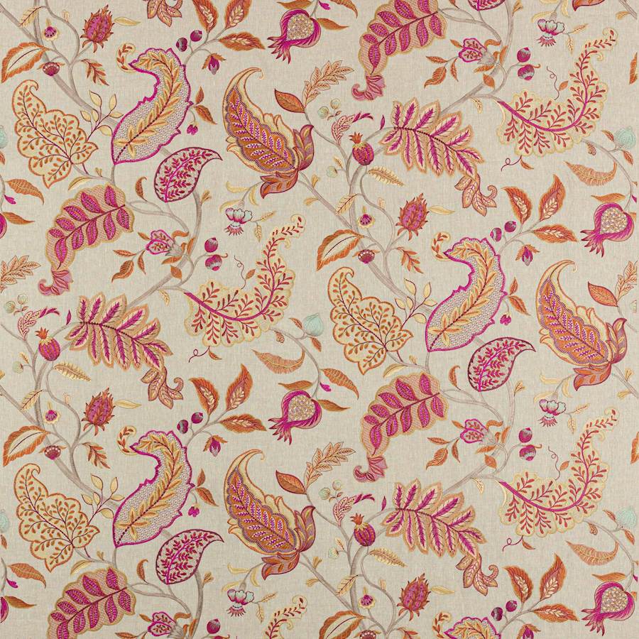 Manuel Canovas Fabric Colombe Ambre