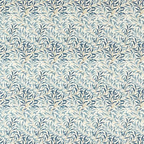 Morris and Co Fabric Willow Bough — Outdoor Performance Indigo