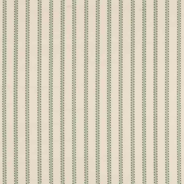 Morris and Co Holland Park Stripe Sage Linen -kangas