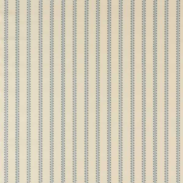 Morris and Co Holland Park Stripe Slate Linen -kangas