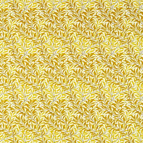 Willow Bough Summer Yellow — Morris & Co Stoffmuster