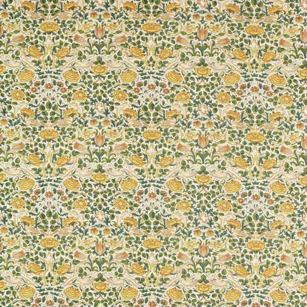 Morris and Co Rose Weld Leaf Green -kangas